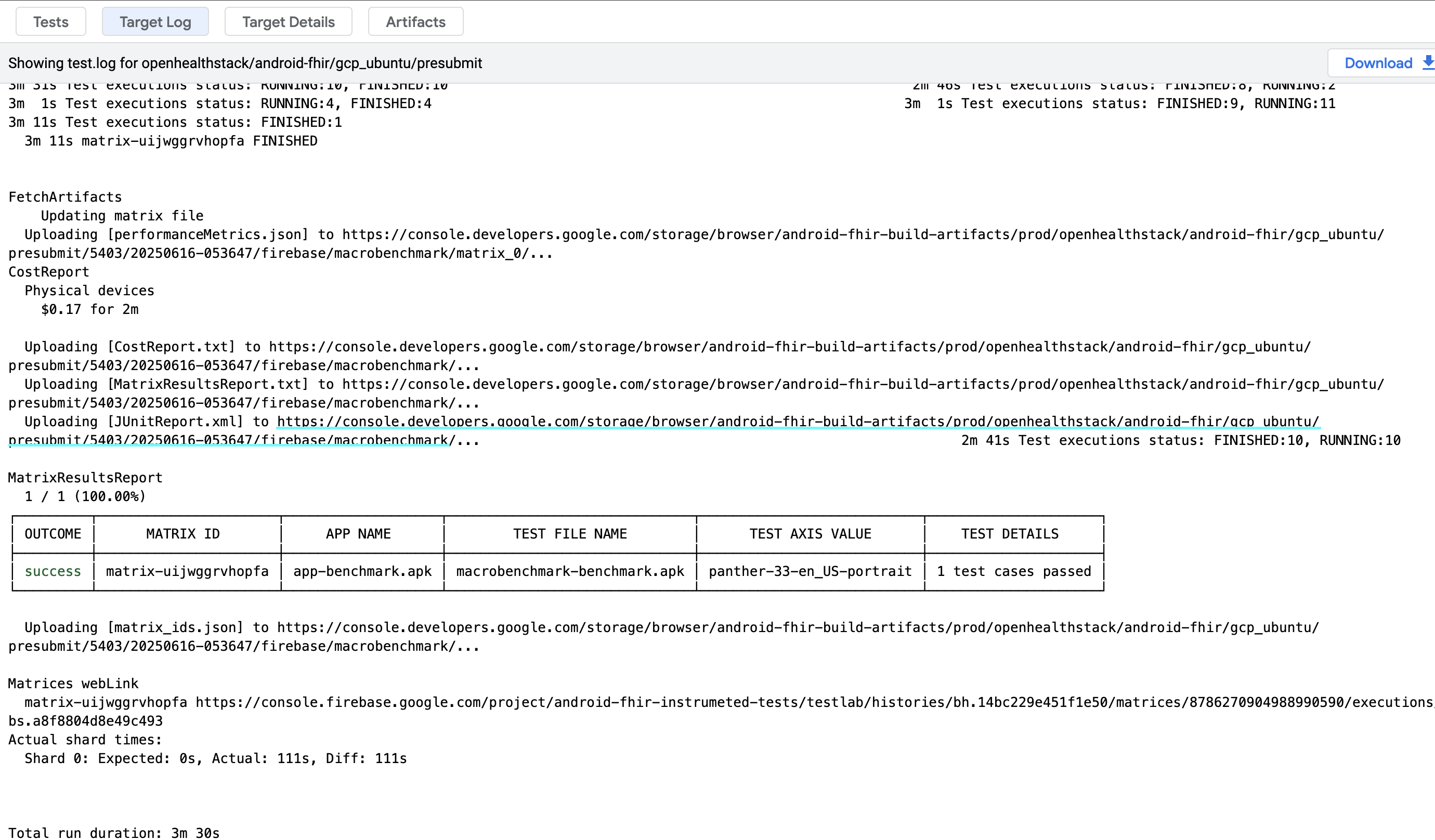 Reference url