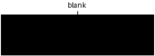 Figure 2(b): An example of a blank channel, containing no information about reads or reference