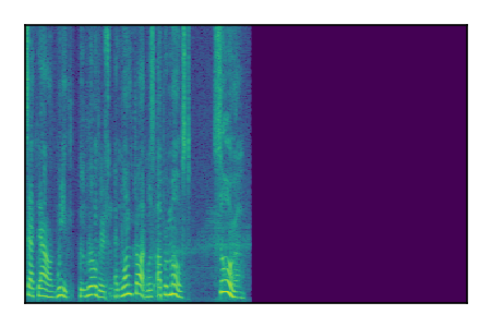 An audio spectrogram.