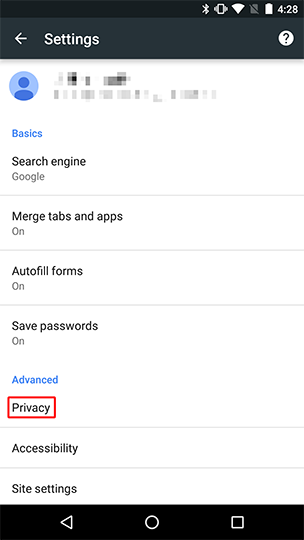 Enable the Physical Web privacy option from within Chrome in Privacy settings
